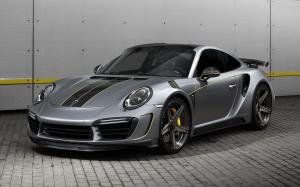 Porsche 911 Turbo S by TopCar on ADV.1 Wheels (ADV5 M.V2 SL) 2018 года